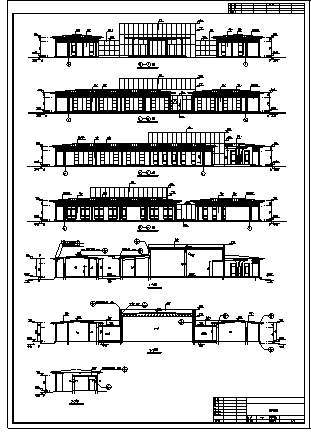 800平米某单层售楼处全套建筑施工cad图_售楼处施工-图一