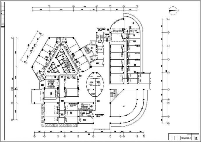 [江苏]高层办公大楼空调通风系统设计施工图（局部）_图1