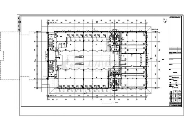 超高层商业办公综合楼空调通风防排烟系统施工图(机房设计)-图二