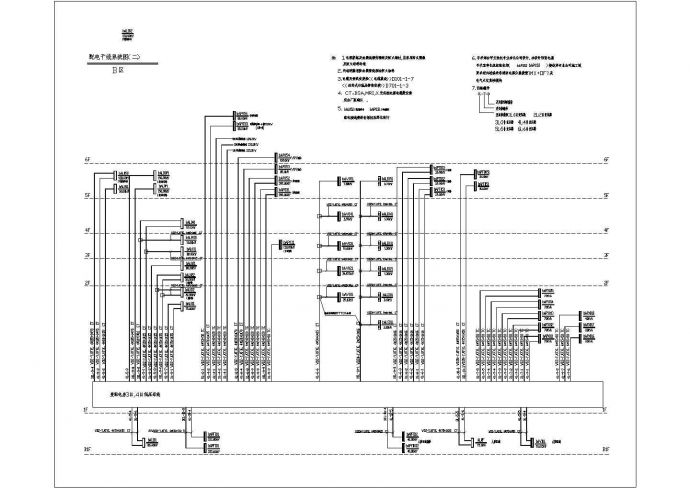 美国某高层医院建筑工程电气施工CAD图纸_图1