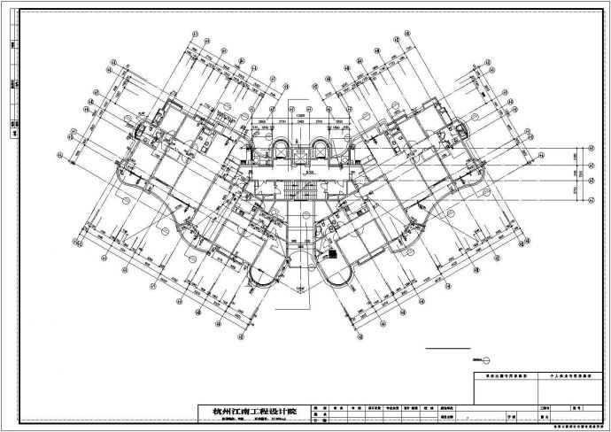 某户式高层机房中央空调设计图纸_图1