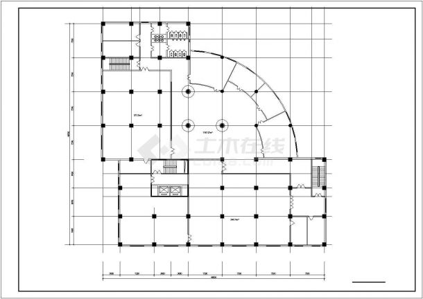徐州市丽阳花苑小区1.7万平米11层框架住宅楼建筑设计CAD图纸（含总图）-图一