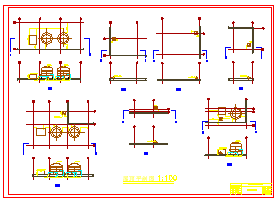 [北京]综合商场通风与空调设计全套cad施工图-图一