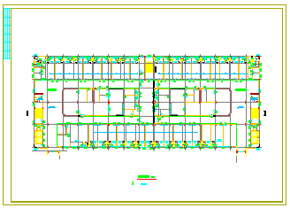  [Dongguan] CAD design and construction drawing of the third floor inpatient building of a people's hospital - Figure 2