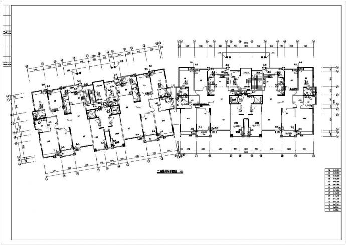 欧式多层住宅楼给排水设计施工图_图1