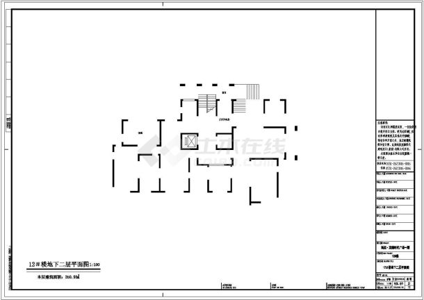 [安徽]三十三层塔式住宅楼建筑施工图-图一