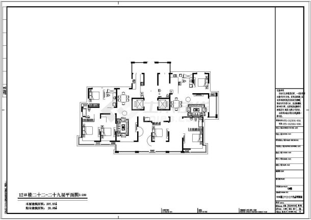 [安徽]三十三层塔式住宅楼建筑施工图-图二