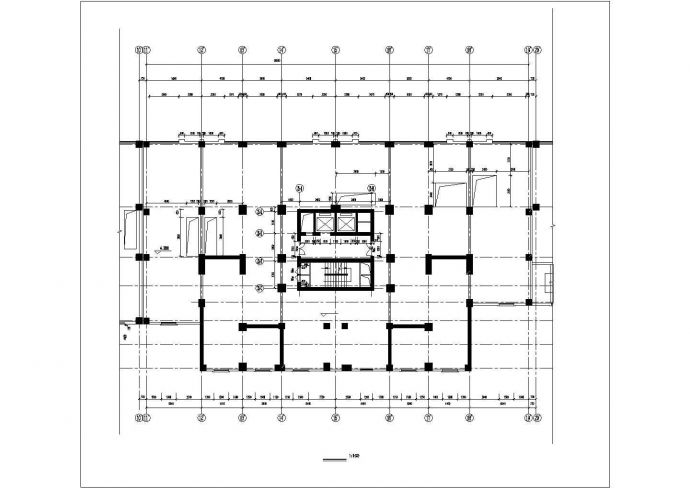 常州市钟楼区某临街18+1层框剪结构商住楼建筑设计CAD图纸（1-2层商用）_图1