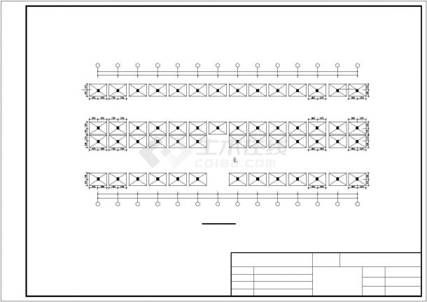 广州市某建筑公司5层框架办公楼全套结构设计CAD图纸-图一