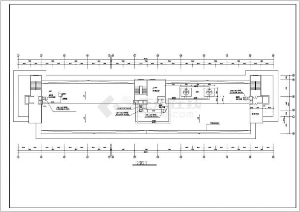 某8层办公楼（面积18000平方米）空调设计cad全套施工图（含设计说明）-图一