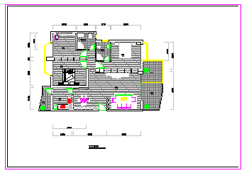 [世纪城]大户型室内家装设计cad方案设计施工图纸-图一