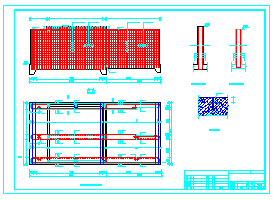 1.5m泵站建筑工程cad施工设计图_图1