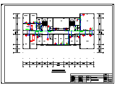 某办公楼模块式及多联方案cad设计施工图-图一