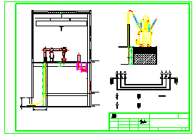 220KV变电站铺设cad设计电气施工图_图1