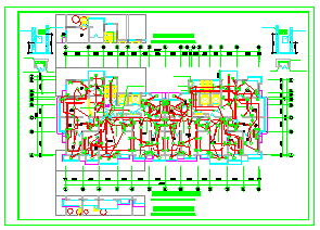 某高层住宅楼施工设计电气CAD图纸-图一