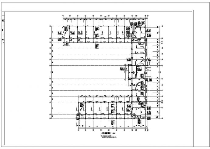 多层大跨度厂房结构设计施工图_图1