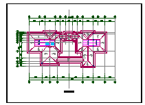 某酒店健身中心建筑设计施工CAD图纸_图1