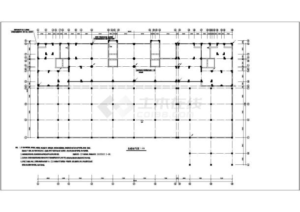 多层住宅楼电气设计施工cad图纸（含地下一层，共六张）-图一