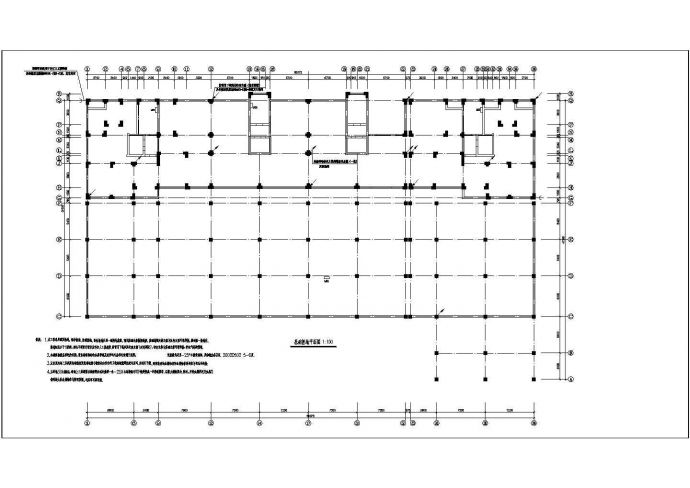 多层住宅楼电气设计施工cad图纸（含地下一层，共六张）_图1