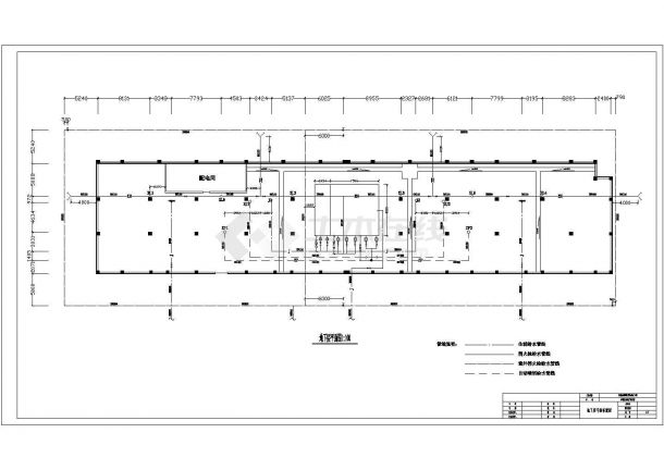 某18层商住楼建筑给排水毕业设计CAD资料（计算书、结构图纸）-图一