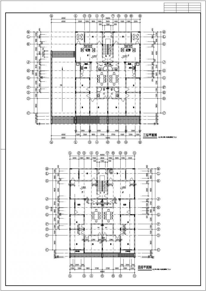 黟县某著名徽派建筑CAD设计施工图纸_图1