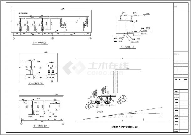 浙江省宁波市某大型商场暖通设计施工CAD图纸（含散热器采暖、空调通风）-图二