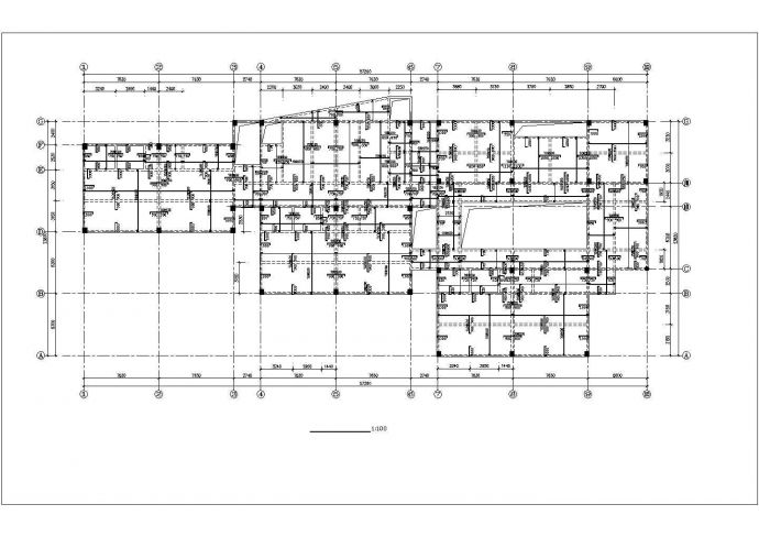 潮州市某2层框架结构现代化幼儿结构设计CAD图纸_图1