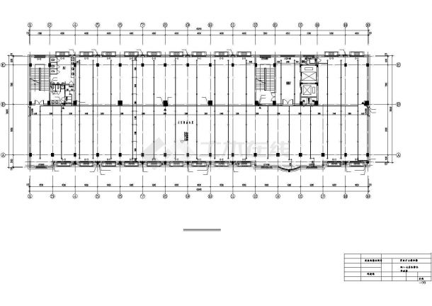某大学城建系某综合楼给排水毕业设计全套CAD资料（含论文，结构图纸）-图一