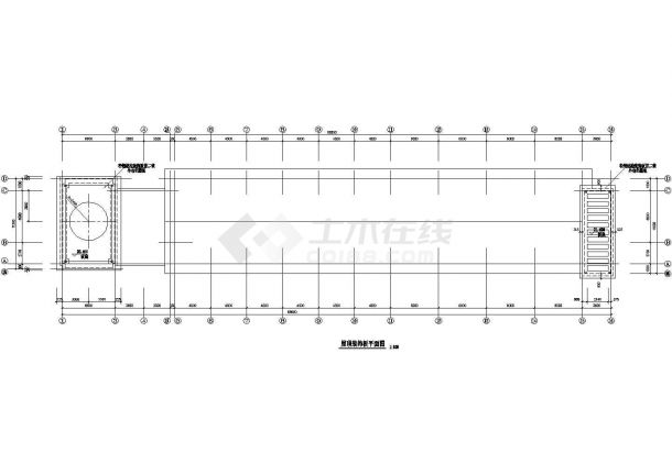 某小学教学楼CAD建筑设计施工图纸-图一