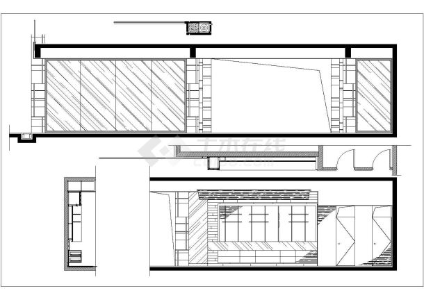 某别墅样板房高尔夫会所CAD详细节点完整构造-图二