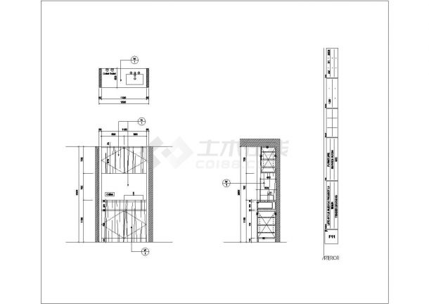 某火锅店设计施工图全套CAD详细节点完整室内设计图纸-图一