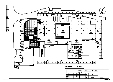 博物馆设计_某市三层中式现代风格历史博物馆建筑施工cad图纸-图二