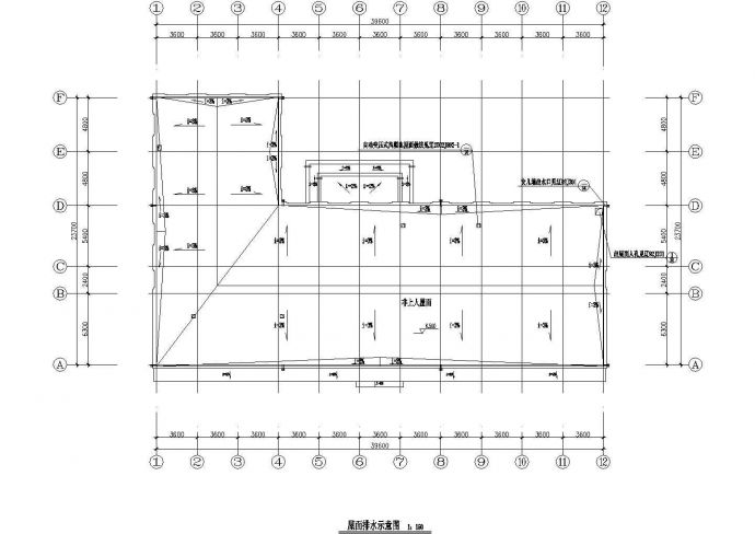 某40.24米x24.22米二层北票养老院CAD建筑设计施工图（各层平面图、立面图、剖面图、总平面图）_图1