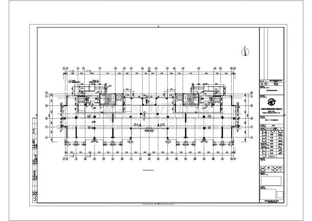 [浙江]现代风格住宅建筑施工图（4栋）-图一