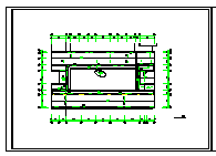 某小学建筑设计CAD方案施工图(总平面)-图一