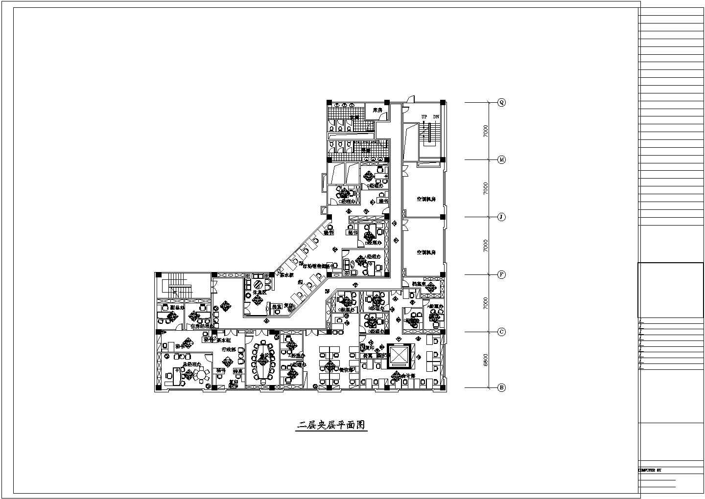 某知名大酒店局部室内CAD完整详细构造装修图