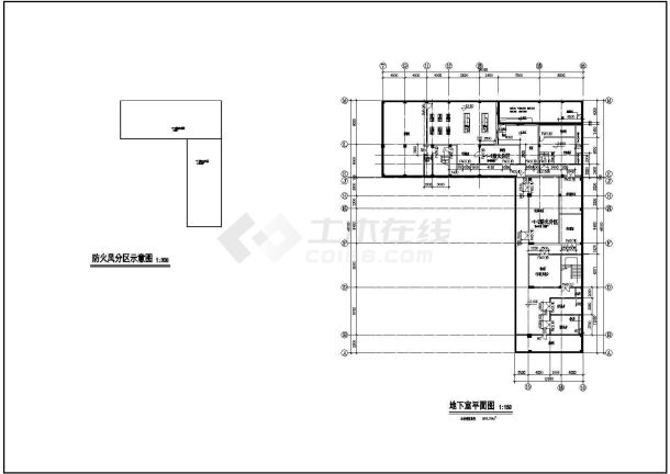 某影剧院CAD建筑设计方案立面图完整大样图纸-图二