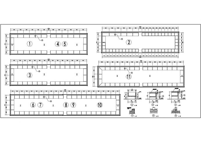 某三层8422.6平米长89.72米宽75.24米农贸菜市场CAD建筑施工图【平立剖 总平】_图1