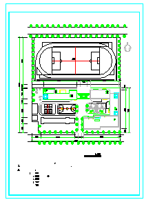 某地区学校全套建筑CAD设计施工图纸-图二