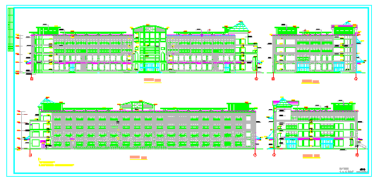 某地区商场建筑CAD设计全套施工图纸_图1