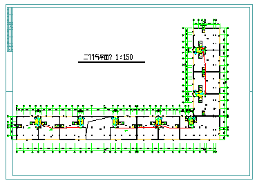 商务公寓楼全套电气CAD设计施工图纸-图二