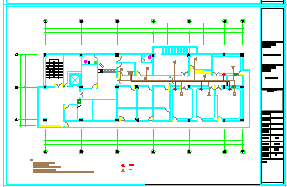 某医院手术室空调净化系统cad设计施工图纸_图1
