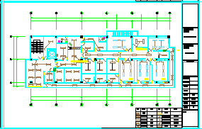 某医院手术室空调净化系统cad设计施工图纸-图二