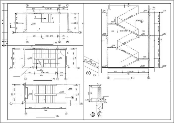 某地不规则住宅房屋建筑设计CAD图纸_图1