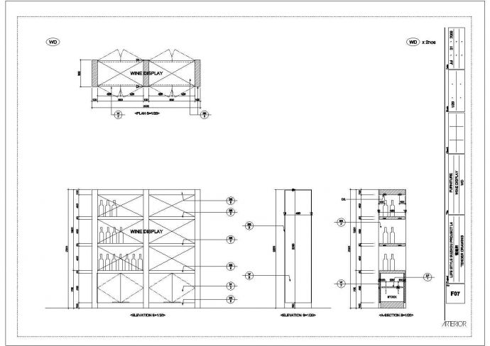 某火锅店设计CAD施工图全套图纸_图1