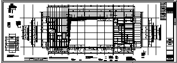 站房及雨棚设计_某二层钢筋混凝土框架结构站房及雨棚设计cad图纸-图一