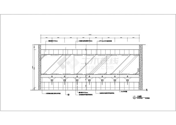 某商场卫生间装修方案设计全套CAD图-图二