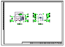 某地公厕建筑设计施工图（含设计说明）-图二