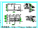 1层砖混结构广场公共厕建筑结构施工图_图1