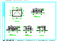 1层56平米安陵园公厕建筑设计图
